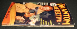 Phantom Detective Vol. XVI #1 Pulp - Specter of Death (FINE) August, 1936