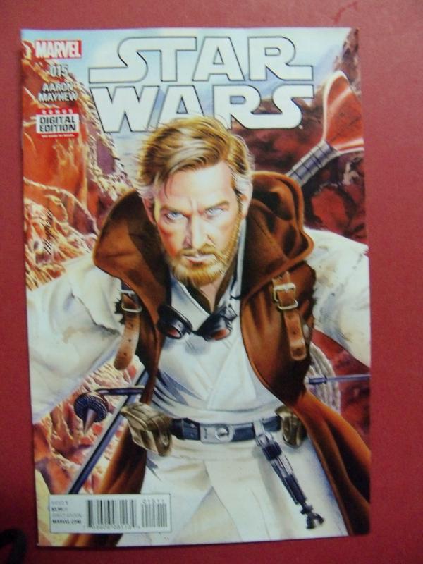 STAR WARS #015 REGULAR  COVER NEAR MINT 9.4 MARVEL COMICS 2015 SERIES