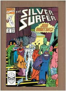 Silver Surfer #41 Marvel Comics 1990 Jim Starlin Ron Lim FV/VF 7.0