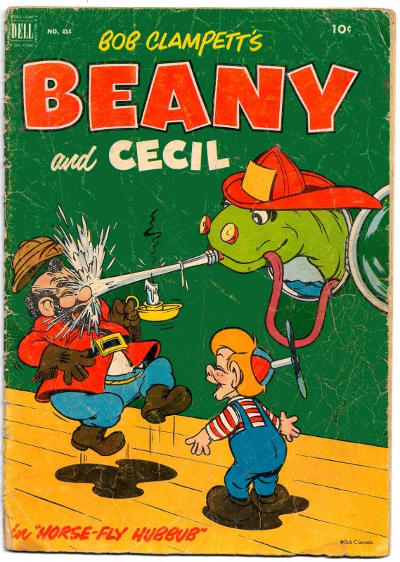 BEANY AND CECIL * Four Color #414 (Aug 1952) 36 Pgs of Great Jack Bradbury Art