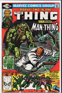 Marvel Two-in-One #77 (1981) The Thing