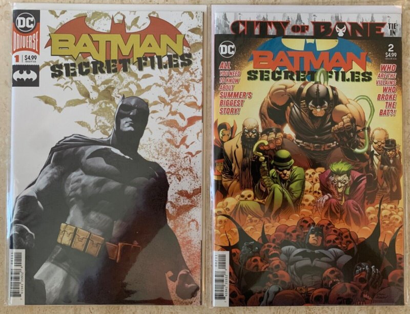 BATMAN SECRET FILES 1-3 + 6 SECRET FILES ONE-SHOTS | COMPLETE SET | 10 TOTAL