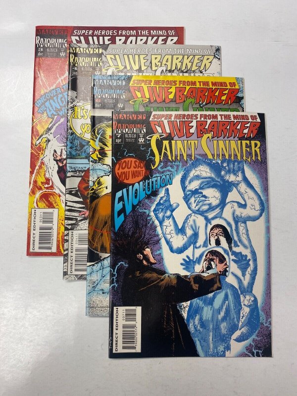 4 Saint Sinner MARVEL comic books #3 4 6 7 31 KM15