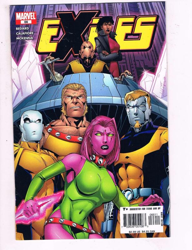 Exiles # 66 VF/NM Marvel Comic Books X-Men Blink Cannonball Cyclops Morph!! SW14