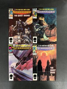 Starriors (1984) #1-4 VF+ Set