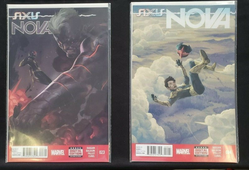 NOVA 8PC (VF/NM) ISSUES #1-5, #20, & #23-24, ROCKET RACOON, GAMORA 2014-17
