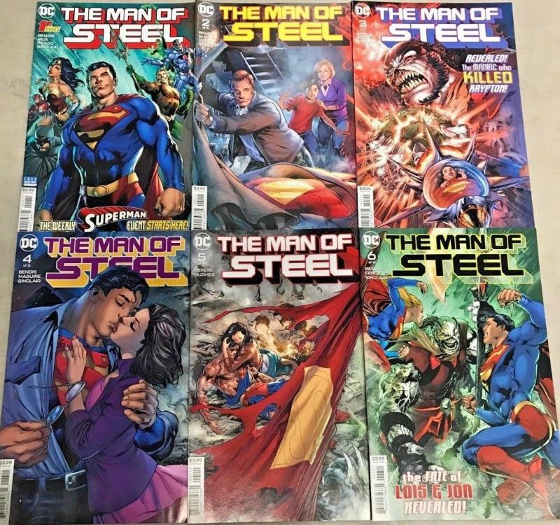 THE MAN OF STEEL#1-6 VF/NM LOT 2018 SUPERMAN  DC COMICS