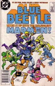 Blue Beetle (3rd Series) #3 (Newsstand) FN ; DC | Len Wein Madmen