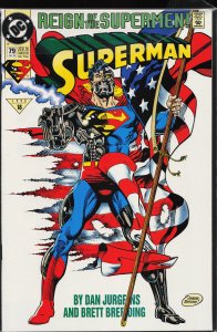 Superman #79 (1993) Cyborg Superman