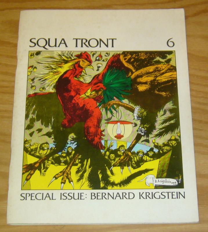 Squa Tront #6 FN bernard krigstein issue - bronze age fanzine 1975