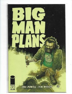 BIG MAN PLANS 1-4 IMAGE COMIC SET COMPLETE ERIC POWELL TIM WIESCH 2015 NM nw123