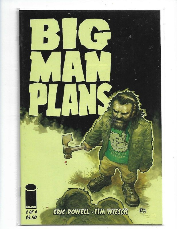 BIG MAN PLANS 1-4 IMAGE COMIC SET COMPLETE ERIC POWELL TIM WIESCH 2015 NM nw123