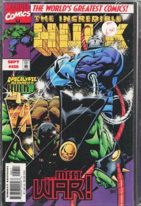 The Incredible Hulk #456 (1997) Hulk