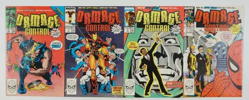 Damage Control #1-4 VF/NM complete series - dwayne mcduffie - marvel comics 2 3