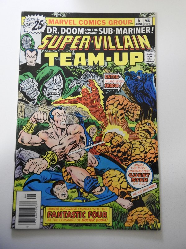 Super-Villain Team-Up #6 (1976) FN Condition