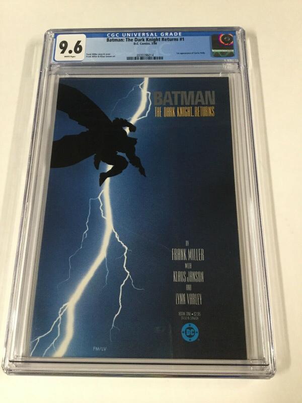 Batman The Dark Knight Returns 1 Cgc 9.6 White Pages First Print Dc 2030396014