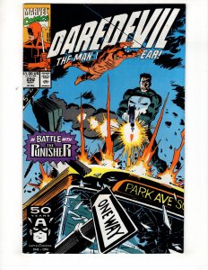 Daredevil #292 (VF/NM) 1991 IN BATTLE WITH THE PUNISHER  / ID#283
