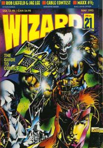 Wizard: The Comics Magazine #21 FN; Wizard | save on shipping - details inside