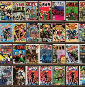 Huge Lot 140+ Comics with The &, Ka Zar The Savage, Nexus & More!
