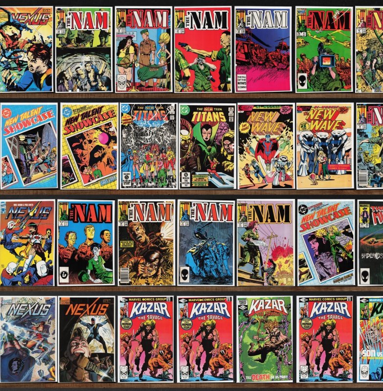 Huge Lot 140+ Comics with The &, Ka Zar The Savage, Nexus & More!