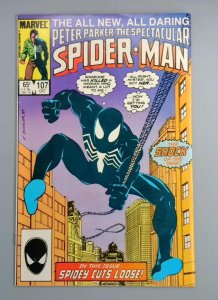 Spectacular Spider-Man #107, 1st Sin-Eater Marvel Comics 1986 JR1