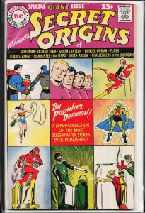 Secret Origins (1961) Superman and Batman and Robin