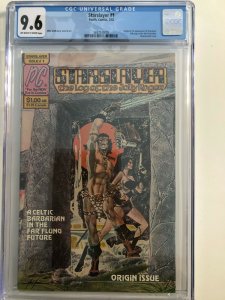 STARSLAYER CGC  #1  9.6 OFF WHITE /  WHITE 11/82  PACIFIC COMICS