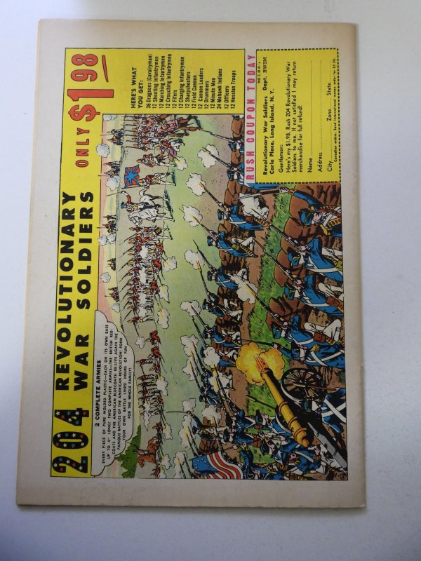 Blackhawk #189 (1963) VG+ Condition centerfold detached at one staple