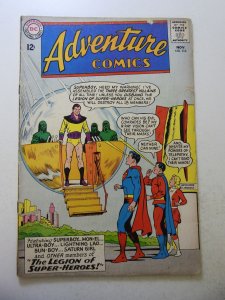 Adventure Comics #314 (1963) VG Condition 1/2 spine split, tape pull fc