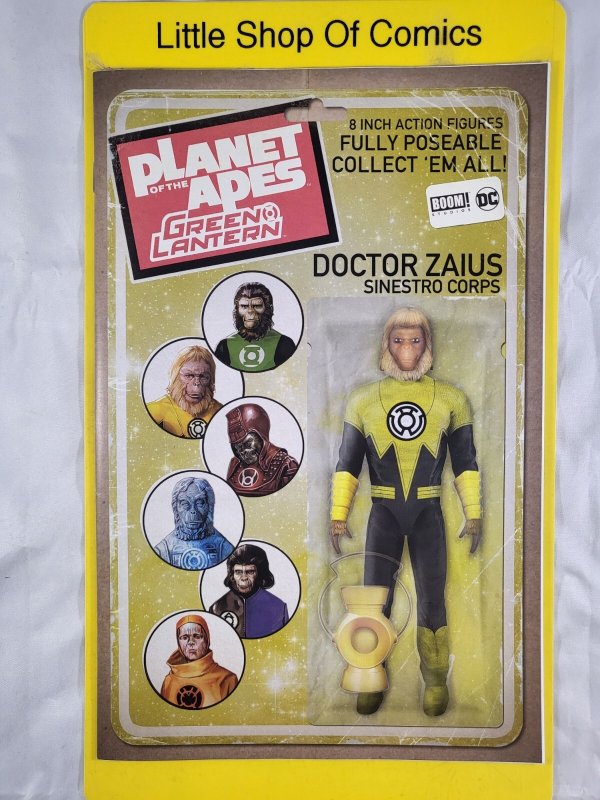 Planet of the Apes Green Lantern #2 Action Figure Variant 2017 Boom! Studios