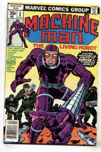 MACHINE MAN #1-- comic book--FIRST ISSUE--Marvel--VF/NM