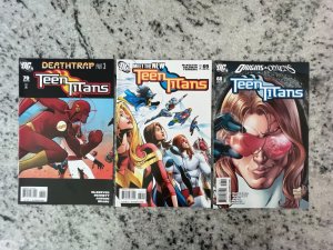 3 Teen Titans DC Comic Books # 68 69 70 Batman Nightwing Flash Superman 97 J853