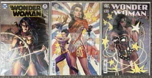 (2020) WONDER WOMAN #750 Jim Lee, Adam Hughes J Scott Campbell VARIANT COVER SET