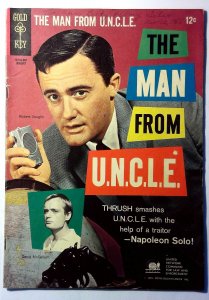 Man From U.N.C.L.E. #4 1966 Gold Key 9.4 Man from U.N.C.L.E. 1st Print Comic