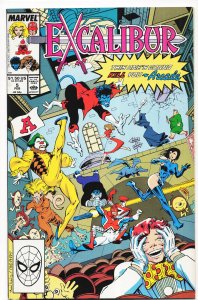 Excalibur #5 (1989) Excalibur