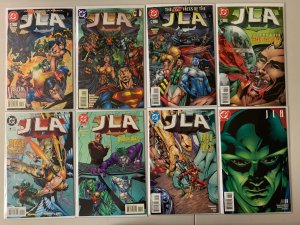 JLA lot #4-114 DC 50 different books 8.0 VF (1997 to 2005)