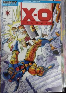 X-O MANOWAR # 8  1992 VALIANT unity pt 13  simonson cover