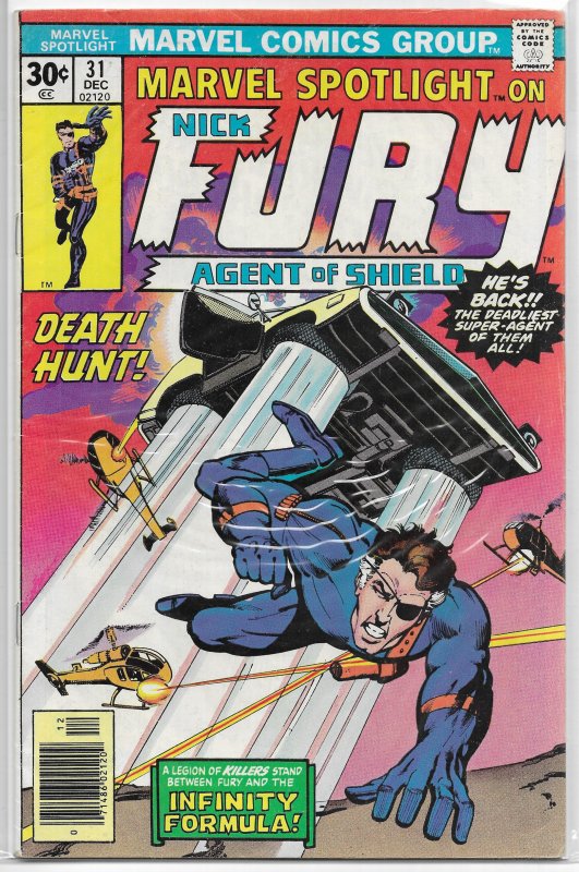 Marvel Spotlight   vol. 1   #31 GD/VG Nick Fury