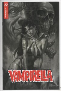 VAMPIRELLA #22 F, NM- Parrillo Variant, 2019 2021, more Vampire items in store