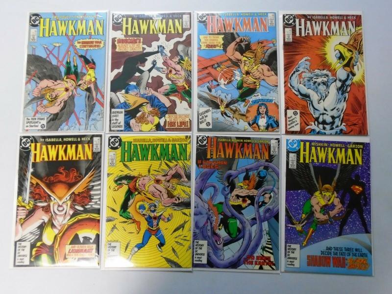 Hawkman Lot, 18 Different Average 8.0/VF