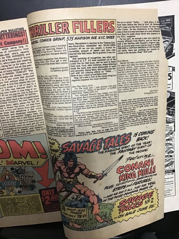 Supernatural Thrillers #5 (1973) mid-grade 1st Mummy appearance Bronze Age VG/FN