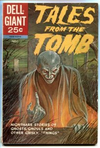 Tales From the Tomb #1 1962- Rare Dell Horror comic VG-