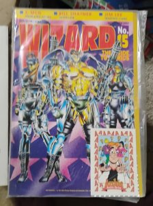 WIZARD # 15  THE GUIDE TO COMICS MAGAZINE  NOV 1992 PRICE GUIDE SEALED WITH CARD