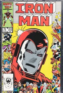 Iron Man #212 (1986) Iron Man [Key Issue]