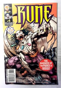 Rune #4 (1996) Malibu Comics 1st Print Comic Book