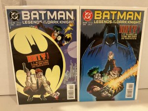 Batman: Legends of the Dark Knight 105-106 “Duty” Set  Trevor Von Eeden!