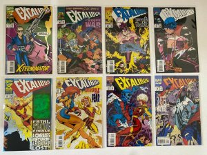 Excalibur lot #51-90 + 3 Extras Marvel 1st Series 43 pieces 8.0 VF (1992-'95) 