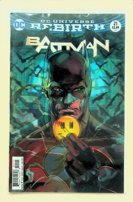 Batman: Rebirth #21-22 (Apr-Jun 2017, DC) - Set of 3 - Near Mint