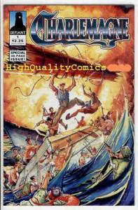 CHARLEMAGNE #1, NM+, Defiant, Jim Shooter , 1994, more indies in store