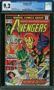 Avengers #139 (1975) CGC 9.2 NM-